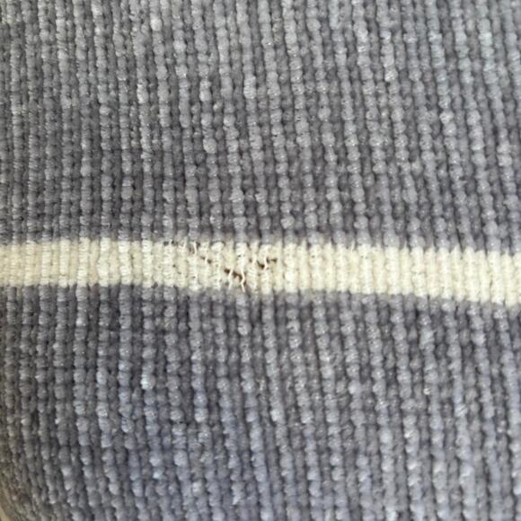 Double Zero Gray Striped Sweater - Picture 5 of 5